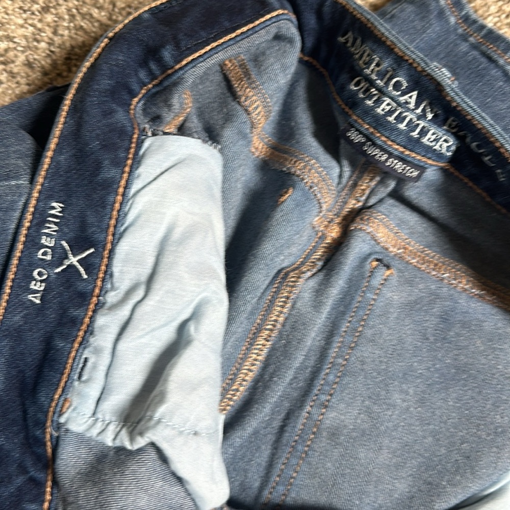 American Eagle Jeggings size 8 short - Picture 3 of 6